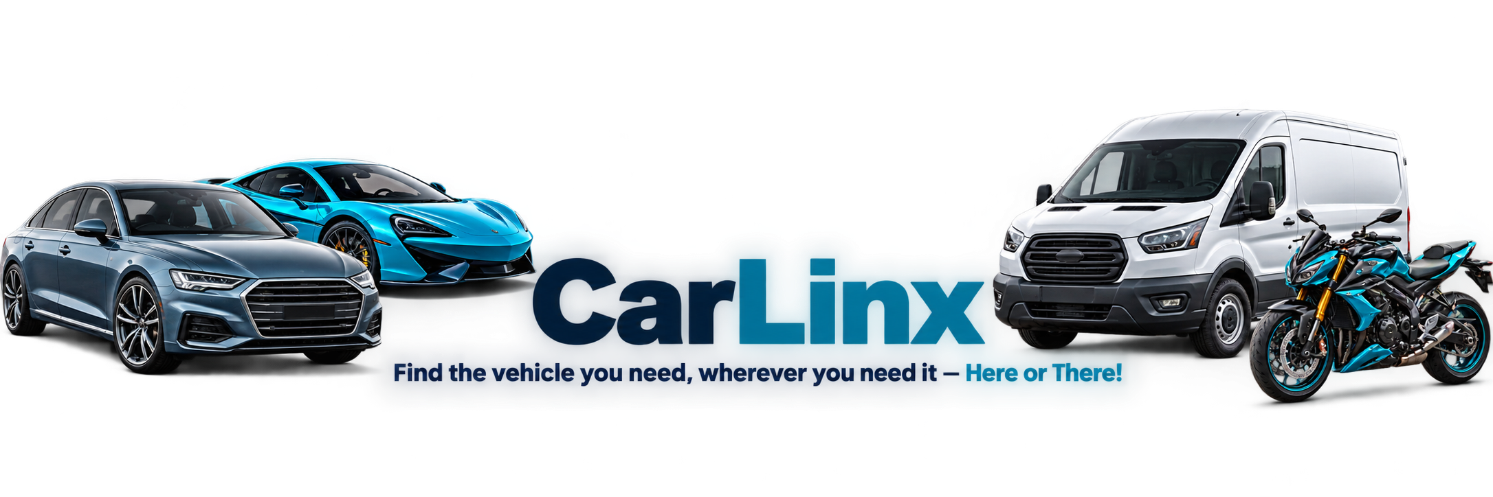 CarLinx vehicle discovery — cars, commercial vehicles and motorbikes